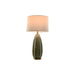 Desk lamp Home ESPRIT White Green Stoneware 50 W 220 V 40 x 40 x 78 cm - Декорация и Осветление<<<Дом