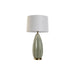 Desk lamp Home ESPRIT White Green Stoneware 50 W 220 V 40 x 40 x 78 cm - Декорация и Осветление<<<Дом