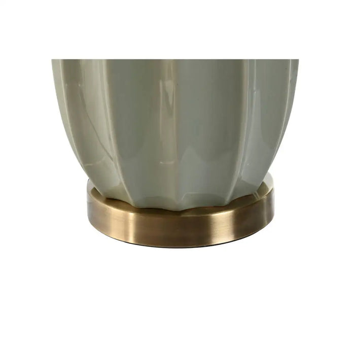 Desk lamp Home ESPRIT White Green Stoneware 50 W 220 V 40 x 40 x 78 cm - Декорация и Осветление<<<Дом