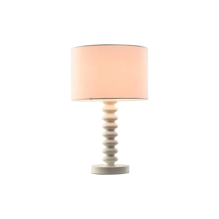 Desk lamp Home ESPRIT White Metal 30 x 30 x 50 cm - Декорация и Осветление<<<Дом Градина<<<BigBuy&&&Лампи<<<Декорация и
