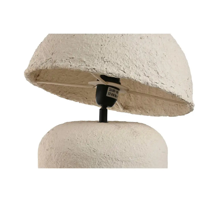 Desk lamp Home ESPRIT White Paper Iron 50 W 220 V 30 x 30 x 53 cm - Декорация и Осветление<<<Дом
