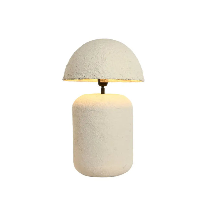 Desk lamp Home ESPRIT White Paper Iron 50 W 220 V 30 x 30 x 53 cm - Декорация и Осветление<<<Дом