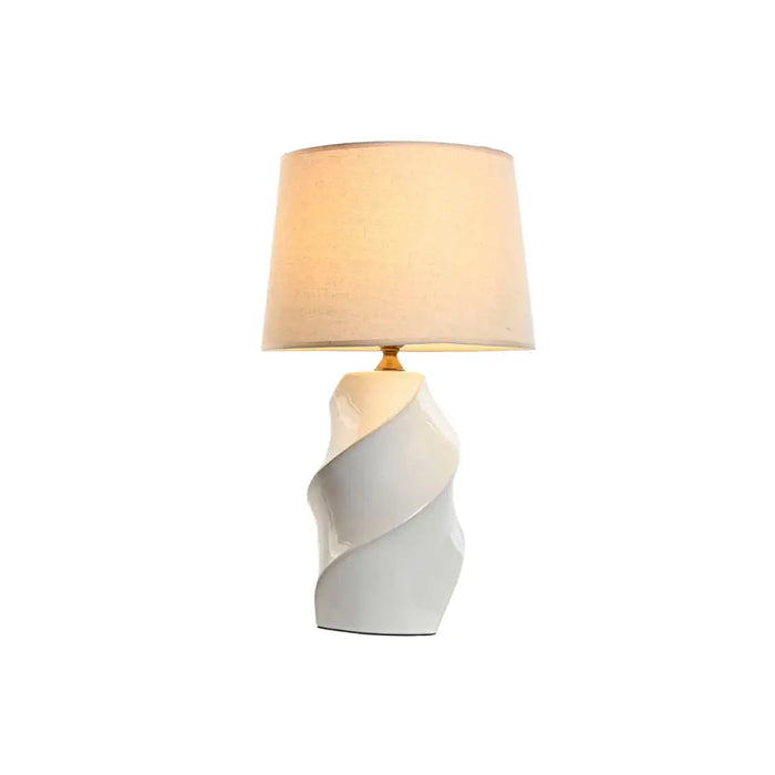 Desk lamp Home ESPRIT White Porcelain 50 W 220 V 36 x 36 x 61 cm 35 x 35 x 60 cm - Декорация и Осветление<<<Дом