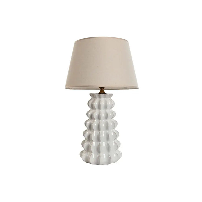 Desk lamp Home ESPRIT White Porcelain 50 W 220 V 40 x 40 x 65 cm - Декорация и Осветление<<<Дом