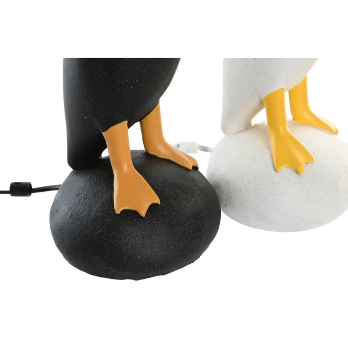 Desk lamp Home ESPRIT Yellow White Black 25 W 220 V (2 Units) - Декорация и Осветление<<<Дом