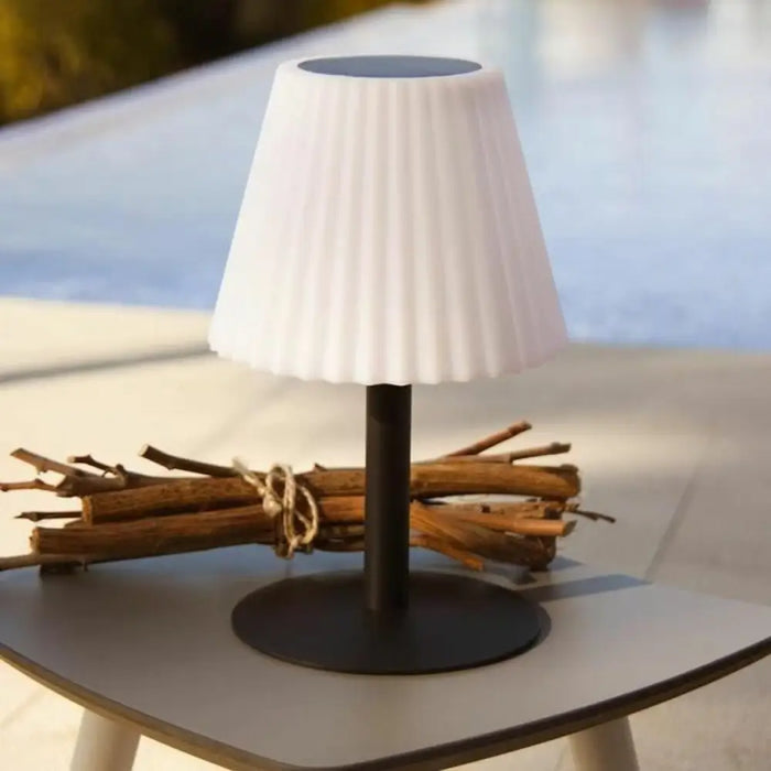 Desk lamp Lumisky Lady Spike Bouffant White Metal - Декорация и Осветление<<<Дом Градина<<<BigBuy&&&Лампи<<<Декорация и