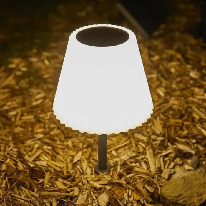 Desk lamp Lumisky Lady Spike Bouffant White Metal - Декорация и Осветление<<<Дом Градина<<<BigBuy&&&Лампи<<<Декорация и