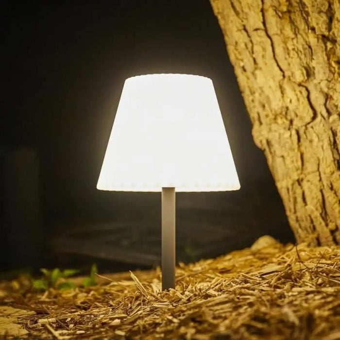 Desk lamp Lumisky Lady Spike Bouffant White Metal - Декорация и Осветление<<<Дом Градина<<<BigBuy&&&Лампи<<<Декорация и