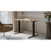 Desk with electric height adjustment MOON 121x67x72-120 black/tan - Modern desksBIR-NOW<<<DesksBIR<<<ActionPL