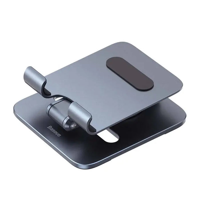 Desktop Biaxial Foldable Metal Stand Baseus (for Tablets) Space Grey - Bases and stands<<<stands<<<tripods<<<Selfie