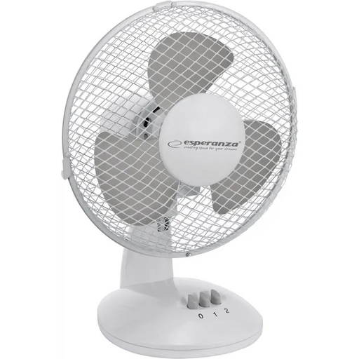 Desktop fan 9’’ Esperanza EHF004WE ZEPHYR White-Gray - FansAGD-WEN<<<Home Appliance - ProductsAGD<<<ActionPL
