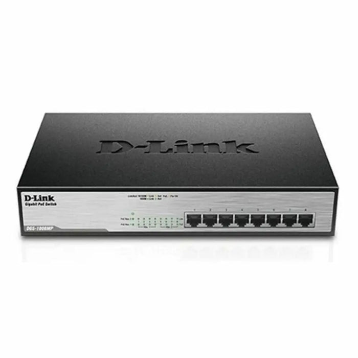 Desktop Switch D-Link DGS-1008MP - Компютър Мрежи и компоненти<<<Компютри| Електроника<<<BigBuy&&&Суичове<<<Компютър