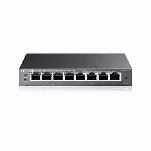 Desktop Switch TP-Link NSWSSO0207 TL-SG108PE 8xGB 4xGB PoE - Компютър Мрежи и компоненти<<<Компютри|