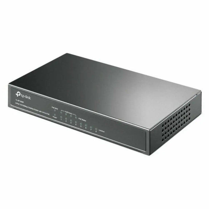 Desktop Switch TP-Link TL-SF1008P RJ45 PoE 1.6 Gbps - Компютър Мрежи и компоненти<<<Компютри|