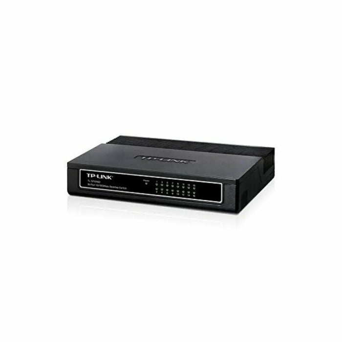 Desktop Switch TP-Link TL-SF1016D 16P 100/100M Black - Компютър Мрежи и компоненти<<<Компютри|