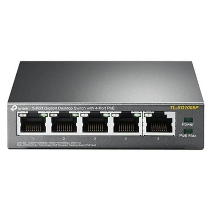Desktop Switch TP-Link TL-SG1005P LAN PoE Grey - Компютър Мрежи и компоненти<<<Компютри|