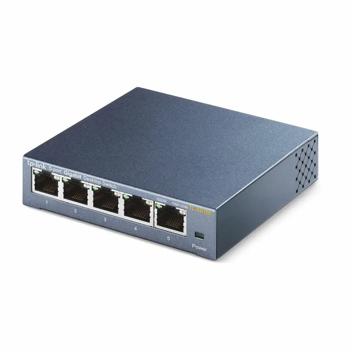 Desktop Switch TP-Link TL-SG105 5P Gigabit Auto MDIX - Компютър Мрежи и компоненти<<<Компютри|