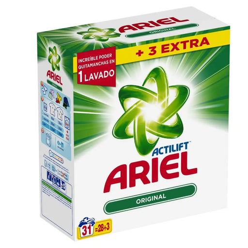 Detergent Ariel Actilift Original 2015 g Powdered 31 Washes - Почистване Прахосмукачки И Гладене<<<Дом