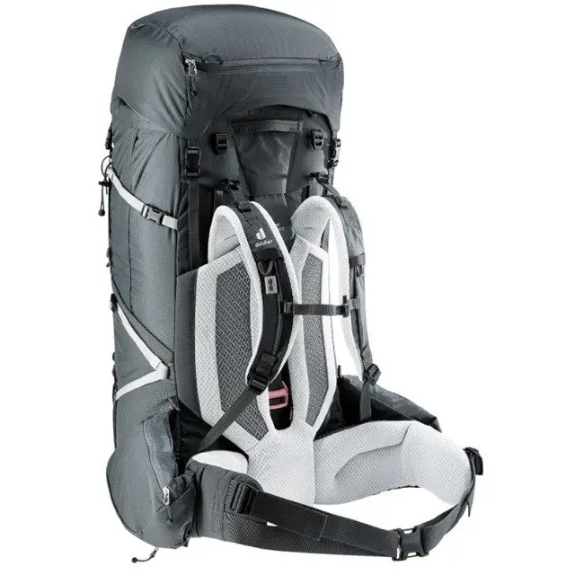 Deuter Aircontact Pro 75 + 10 SL Women’s hiking backpack Graphite - Bags backpacks