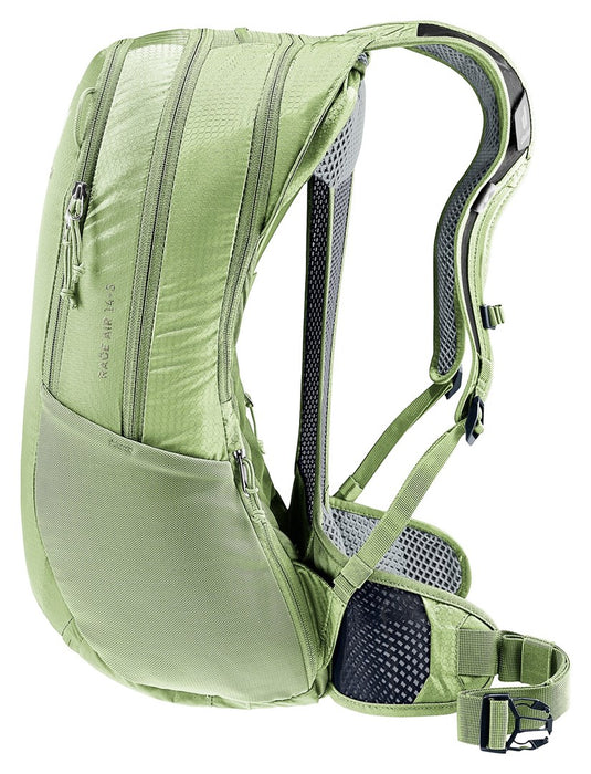 Bicycle backpack - Deuter Race Air 14+3 (Mineral/Grove)
