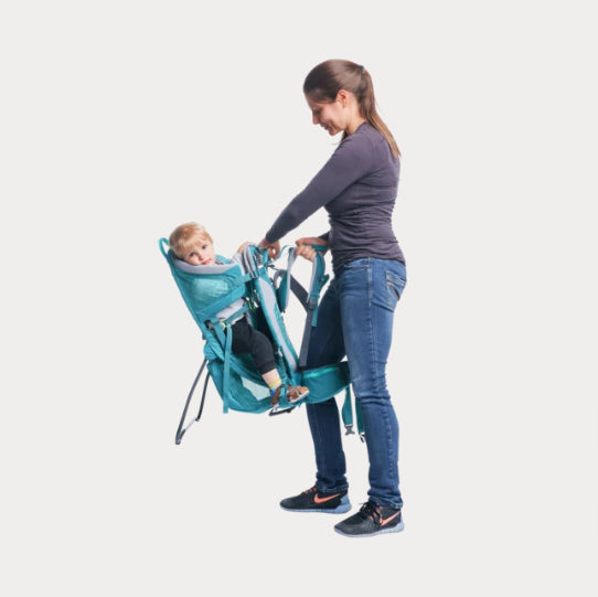 Deuter Kid Comfort Active SL Baby carrier backpack Polyamide, Denim