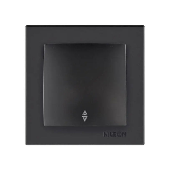 DEVIATOR KEY BLACK NILSON ALEGRA - Ключове и контакти<<<Електроматериали<<<Praktiker&&&Ключове и