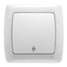 DEVIATOR KEY VIKO BY PANASONIC Carmen - Ключове и контакти<<<Електроматериали<<<Praktiker&&&Ключове и