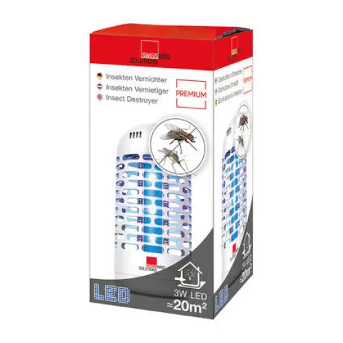 DEVICE AGAINST INSECTS WITH LED LAMP SWISSINNO - Защита от насекоми<<<Защита от
