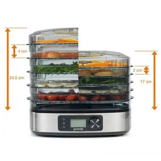 Device for drying fruits vegetables and spices GORENJE FDK500DE - Уреди за сушене на плодове<<<Уреди за кухня<<<Малки