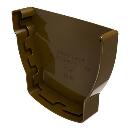 GUTTER PLUG A-RIGHT BROWN ELEGANCE 140 DEVOREX ELEGANCE