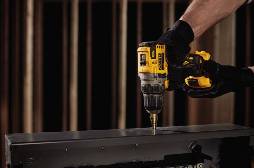 DEWALT DCD701D2-QW Cordless Drill 2x 12V 2Ah XR TSTAK Black Yellow - Drill-screwdriversNAK-WWK<<<Cordless