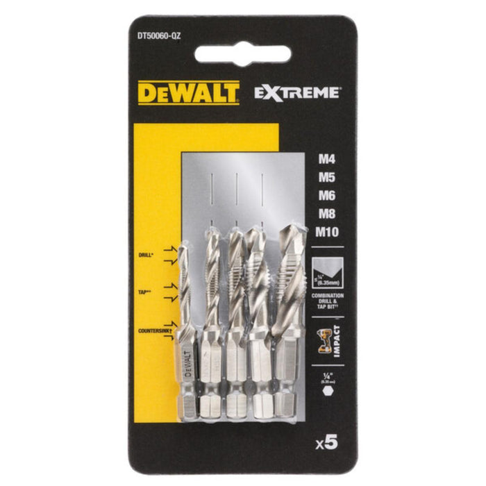 DRILL HATCHES DEWALT SET 5 PCS