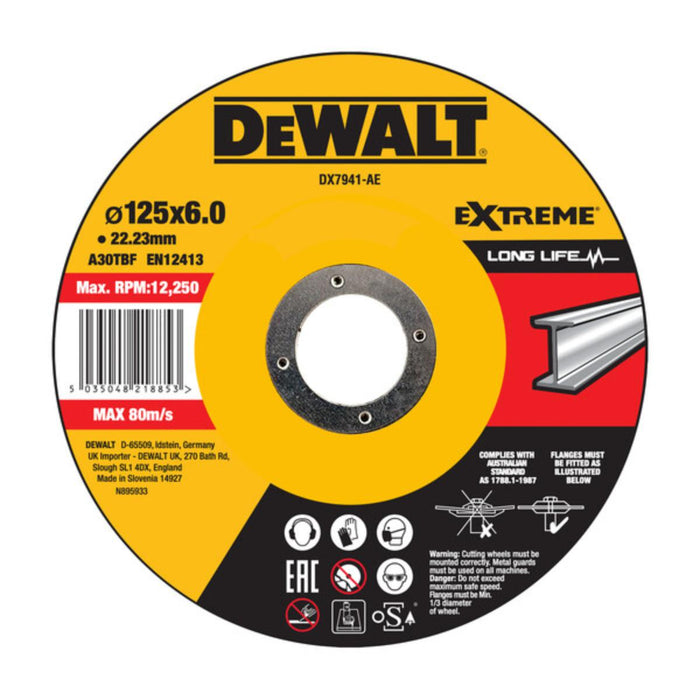METAL DISC Ф125Х6.0ММ DEWALT