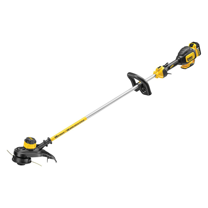 BATTERY BRUSHLESS TRIMMER DEWALT DCM561P1-QW SET 18 V, NUMBER OF BATTERIES 1, 5.00 Ah, CUTTING WIDTH 33.00 cm