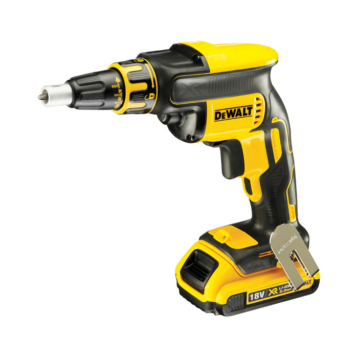 DEWALT DCF620D2K-QW CORDLESS BRUSHLESS SCREWDRIVER 18 V, 30.00 nm, NUMBER OF BATTERIES 2, 2.00 Ah, SUITCASE