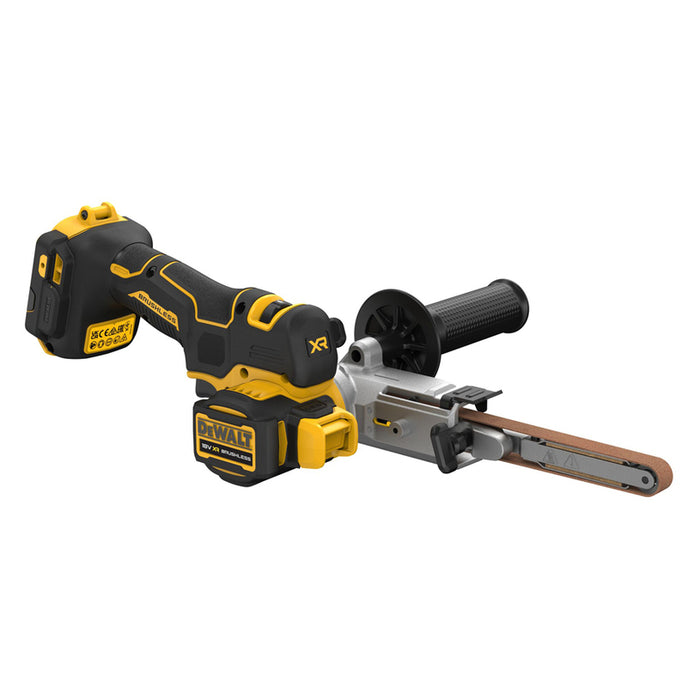 CORDLESS BELT SANDER DEWALT DCM200N-XJ 18 V, WITHOUT BATTERY AND CHARGER