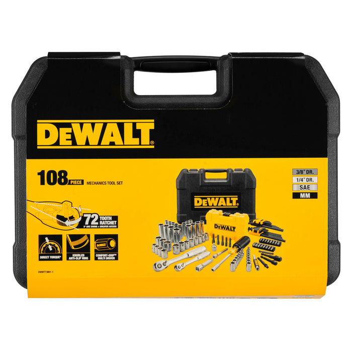 108 PIECE TOOL SET DEWALT DWMT73801-1
