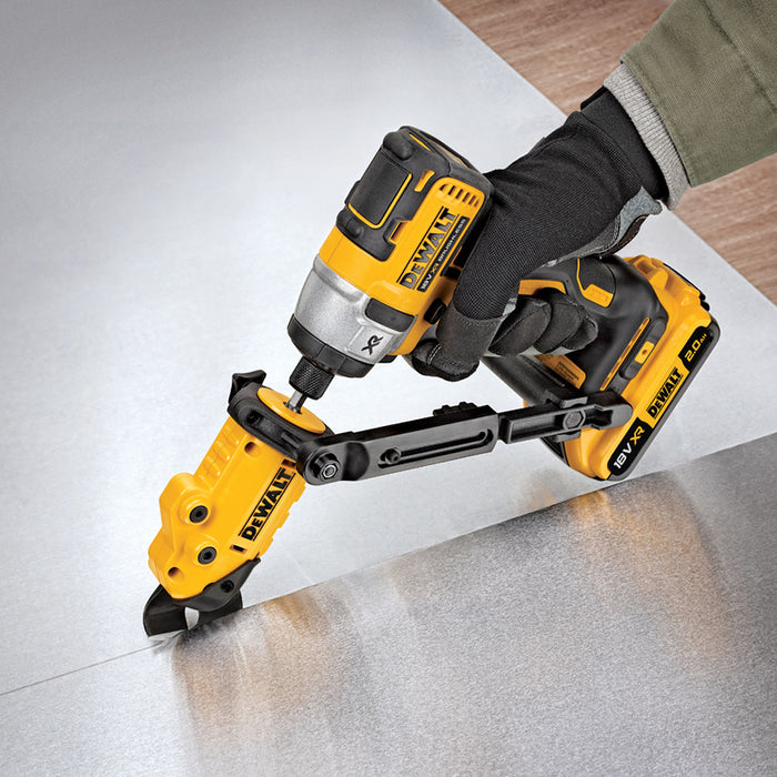 ПРИСТАВКА ЗА РЯЗАНЕ НА ЛАМАРИНА DEWALT DT70620-QZ