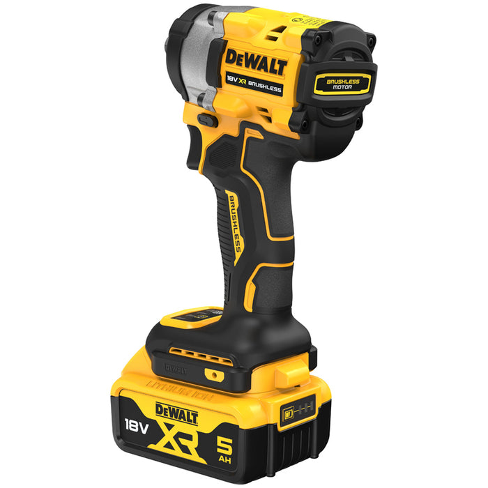 CORDLESS IMPACT WRENCH DEWALT DCF922P2T-QW 18 V, NUMBER OF BATTERIES 2, BATTERY CAPACITY 5.00 Ah, CASE