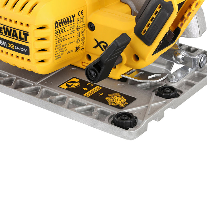 DEWALT DCS572NT-XJ CORDLESS BRUSHLESS HAND CIRCULAR SAW