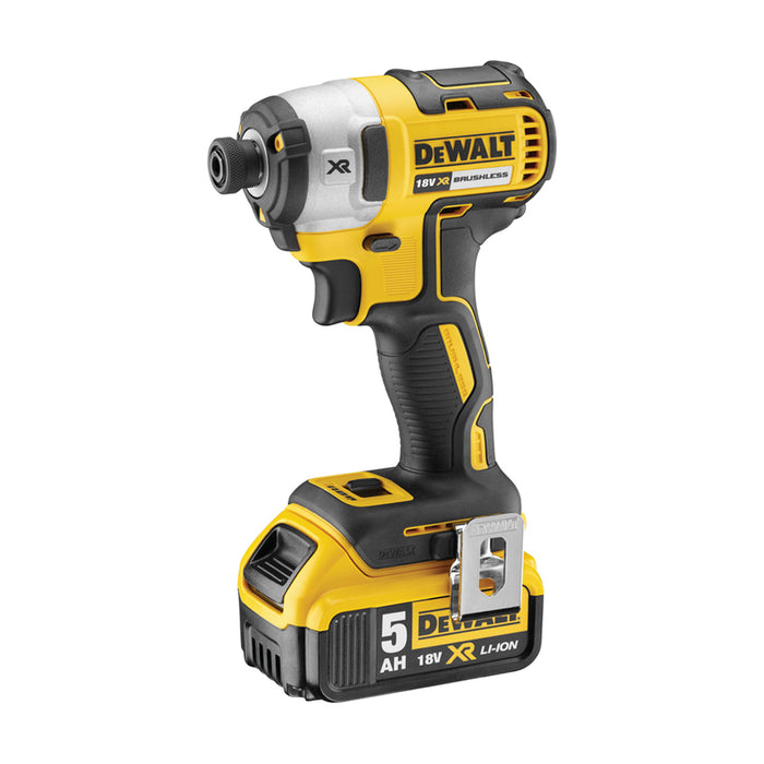 CORDLESS IMPACT DRIVER DEWALT DCF887P2-QW 18 V, 205.00 nm, NUMBER OF BATTERIES 2, 5.00 Ah, CASE