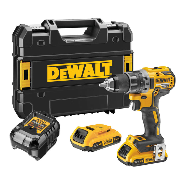 CORDLESS DRILL DEWALT DCD791D2-QW 18 V, 70.00 nm, NUMBER OF BATTERIES 2, 2.00 Ah, CASE