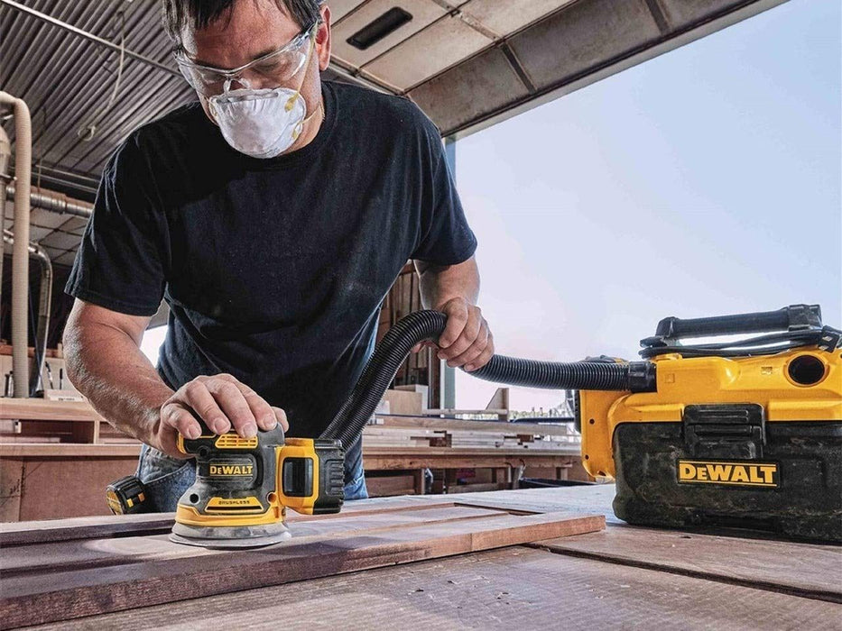 CORDLESS ORBITAL GRINDER DEWALT DCW210NT-XJ 18 V, 125 mm, CASE