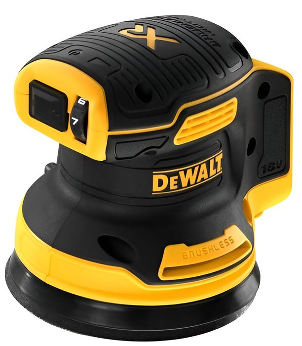 CORDLESS ORBITAL GRINDER DEWALT DCW210NT-XJ 18 V, 125 mm, CASE