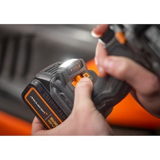 DeWalt MCLAREN DCD85MP2T Drill Driver 18V Black, Yellow