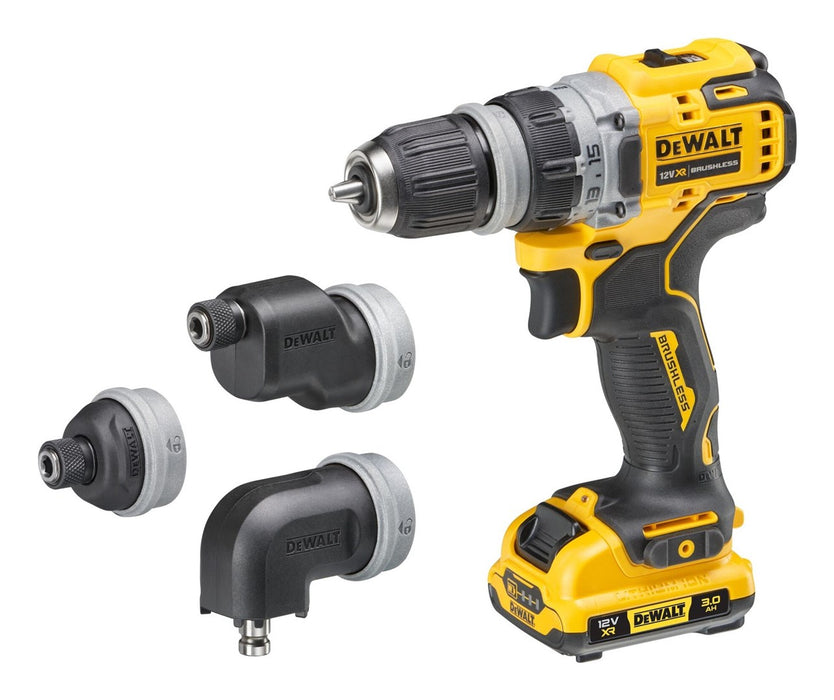 DeWalt DCD703L2T 12 V 4-head drill/driver