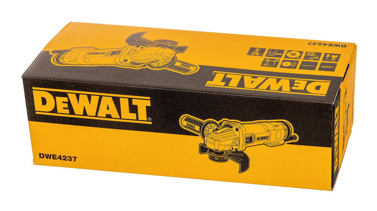 DeWALT DWE4237-QS angle grinder 12.5 cm 11500 RPM 22 kg