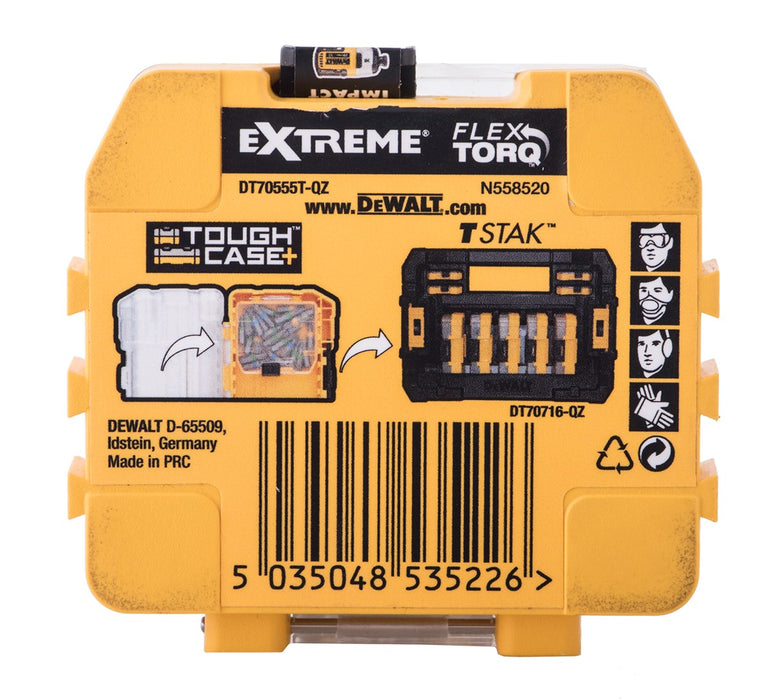 Screwdriver bits 2x25/25pcs. DT70555T DEWALT