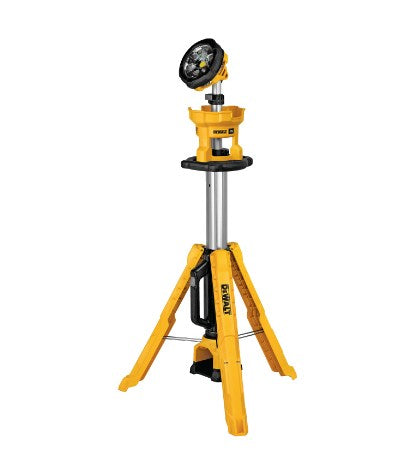 18 V flashlight on tripod without battery and charge