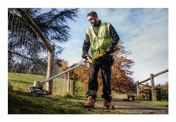 DeWALT DCMST561N-XJ brush cutter/string trimmer 35 cm Battery Black, Yellow